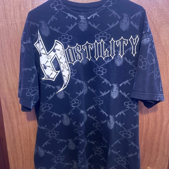 Men's Black Graphic T-Shirt - Picture 1 of 3